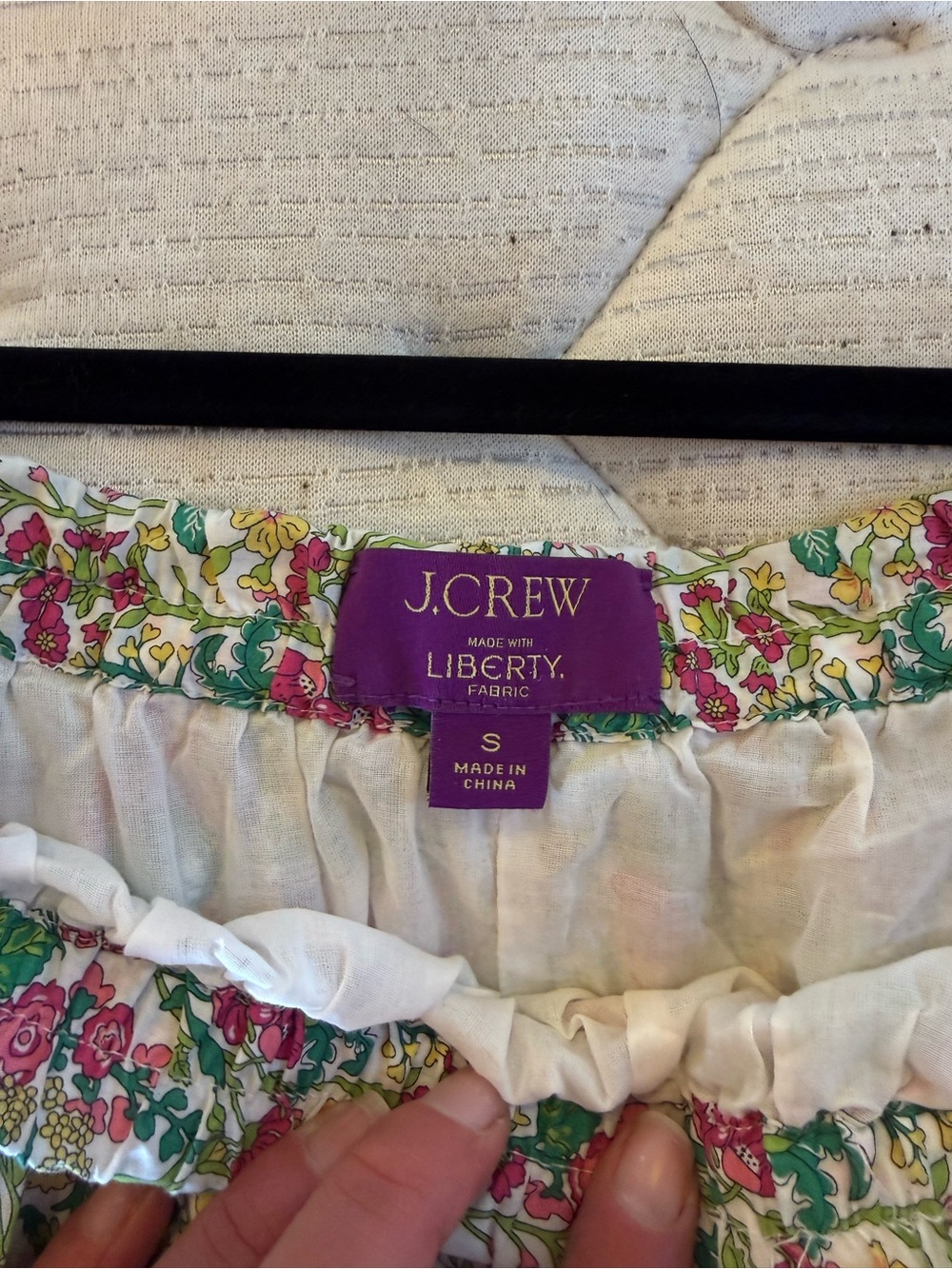 J. Crew floral skirt in liberty print size S - Picture 3 of 5